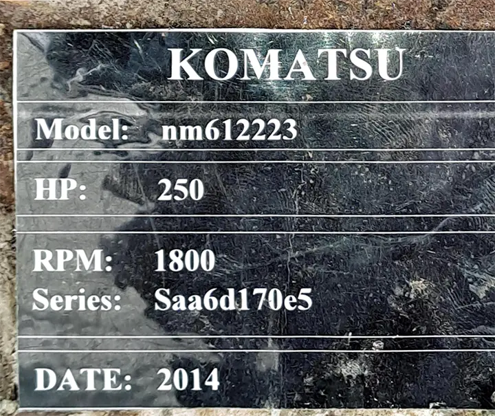 موتور SAA6D170E5