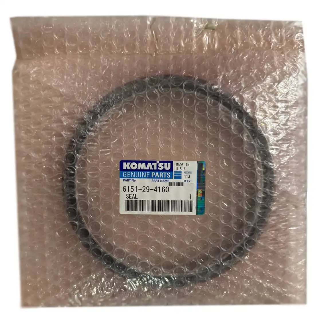 کاسه نمد ته میل لنگ موتور کوماتسو S6D125-1