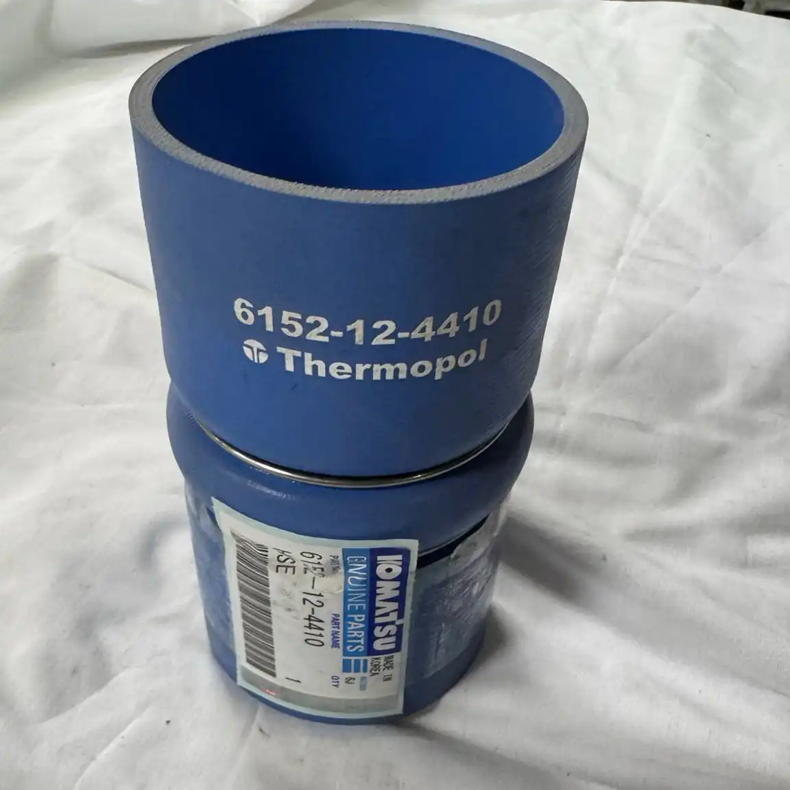 شیلنگ رادیاتور آب موتور کوماتسو 6D125