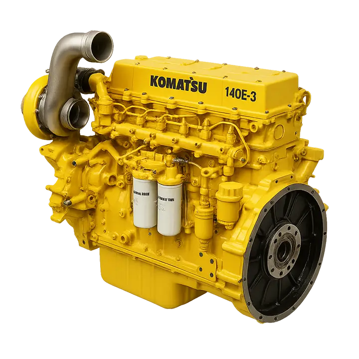 موتور کوماتسو 140E3