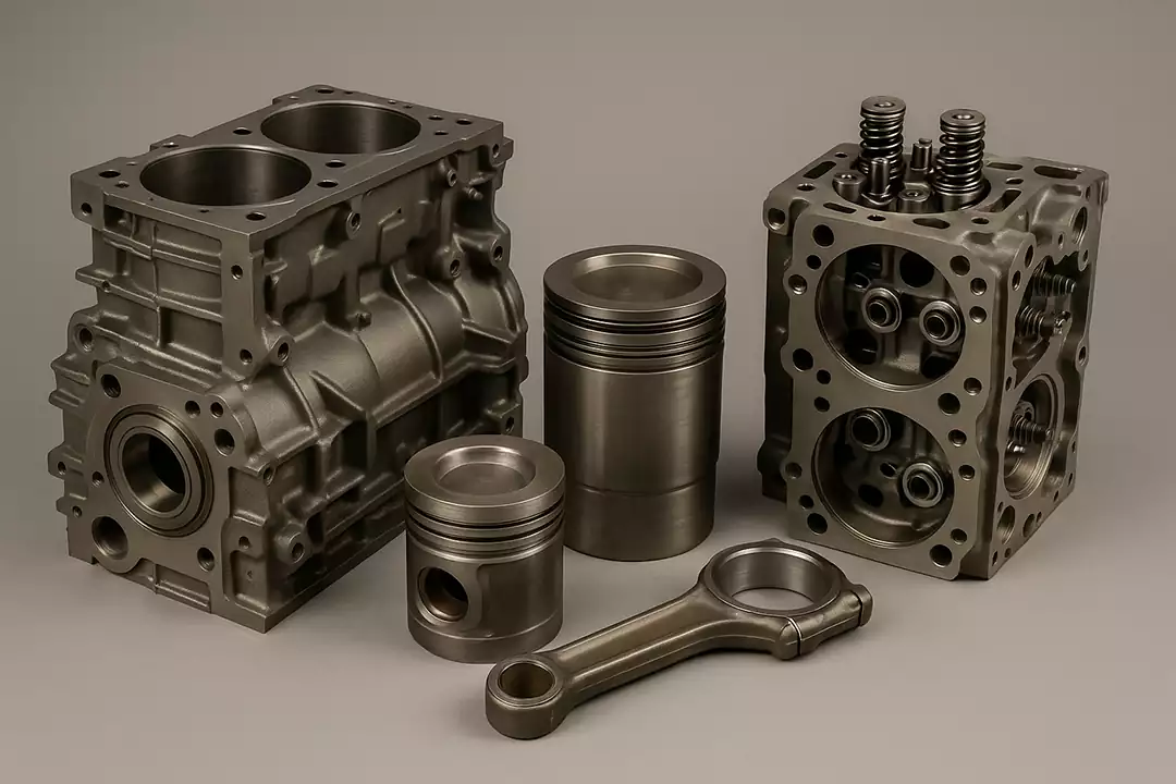 قطعات داخلی موتور دیزلی کوماتسو 12V140E3