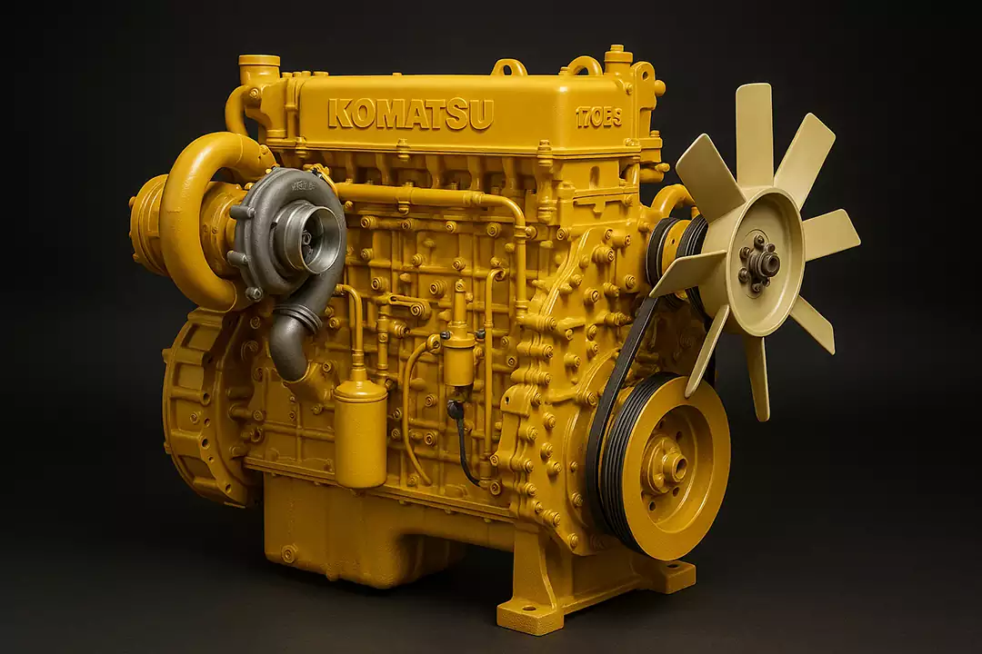 موتور کوماتسو مدل 170E3