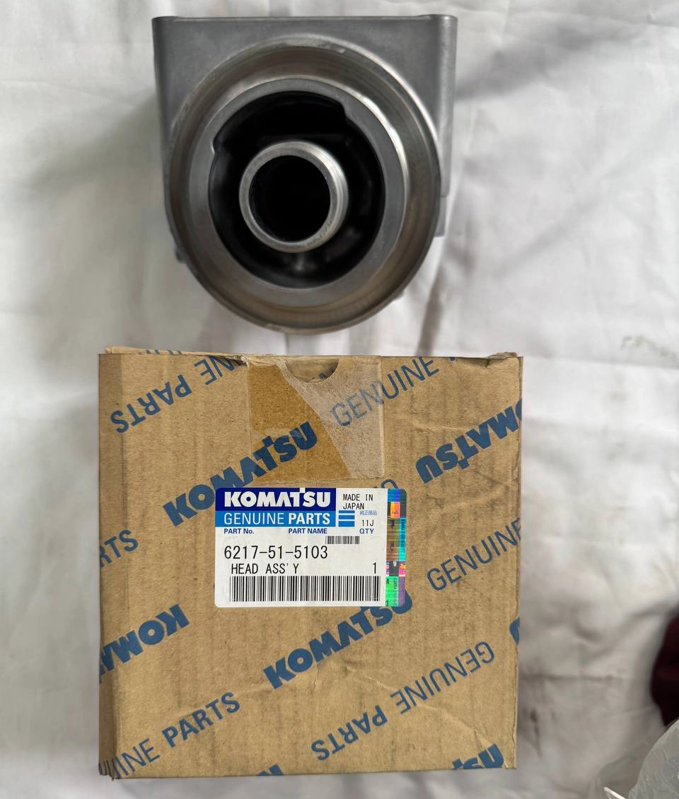 پایه فیلتر کامل روغن موتور کوماتسو SAA6D140