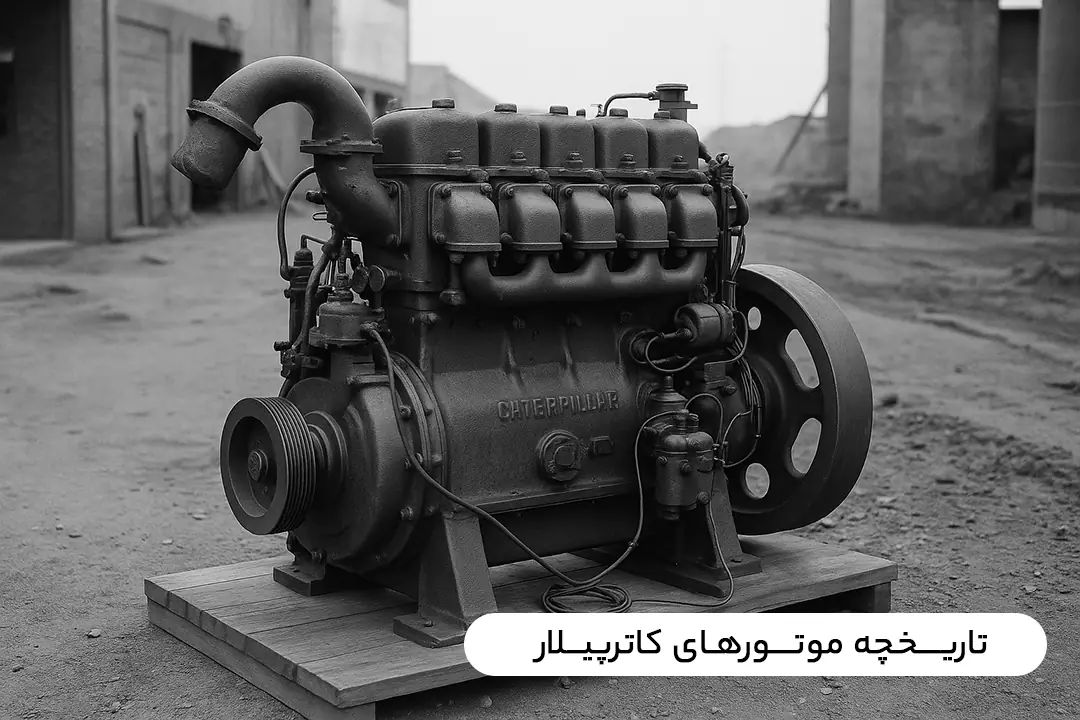 تاریخچه موتورهای کاترپیلار