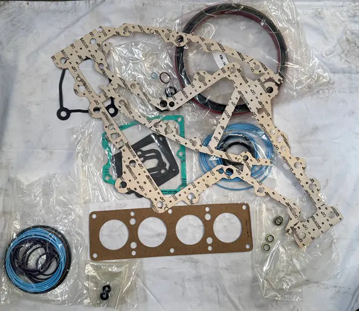 کیت واشر سینی جلو موتور 3508 کاترپیلار