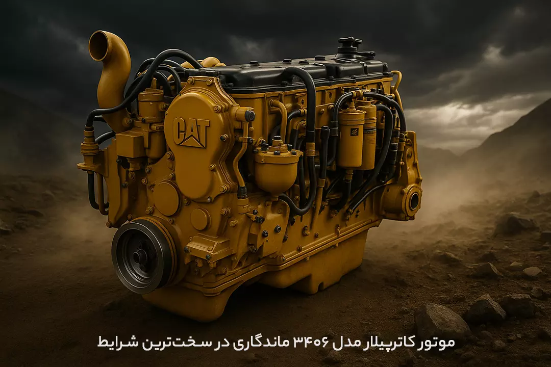دوام ماندگاری موتور کاترپیلار در سخت ترین شرایط