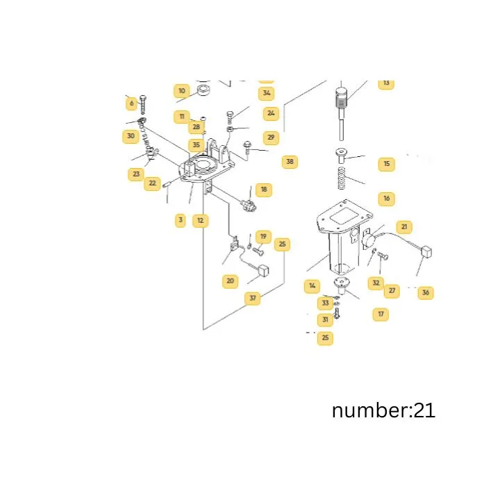 سنسور پدال گاز لودر کوماتسو WA600