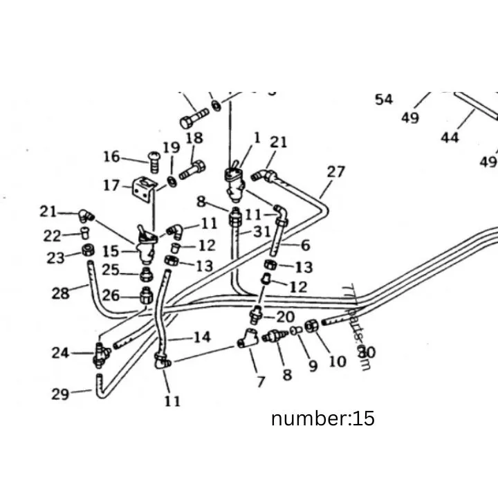 سوپاپ ترمز پارک دامپتراک کوماتسو