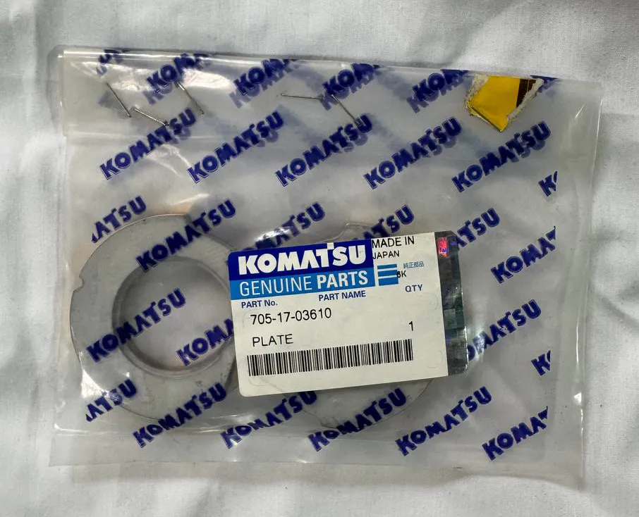 پلیت عینکی پمپ هیدرولیک کوماتسو