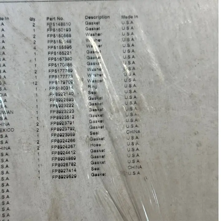 واشر کامل تعمیر موتور دیترویت