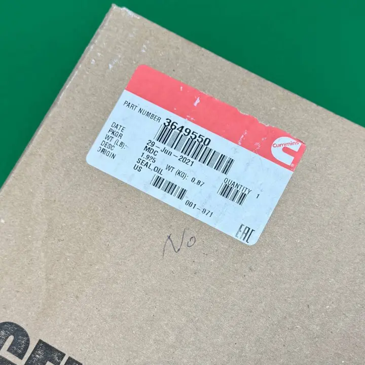 کاسه نمد ته میللنگ موتور کامینز KTA19 , QSK60