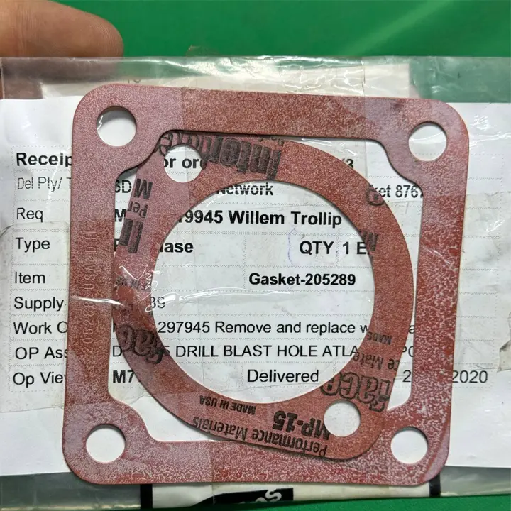 واشر واسطه واتر پمپ موتور کامینز KTA19 , KTA50