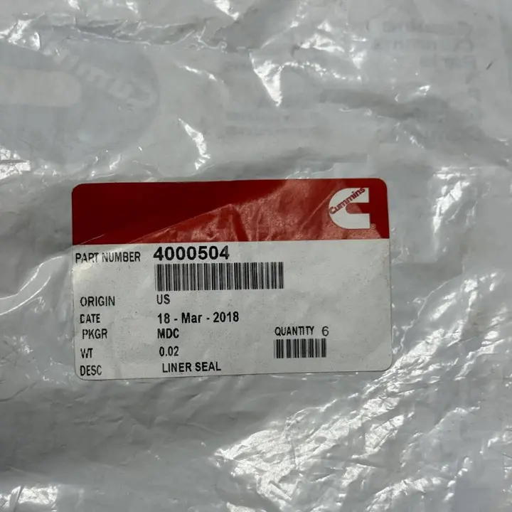 اورینگ مستطیلی بوش سیلندر موتور کامینز KTA19