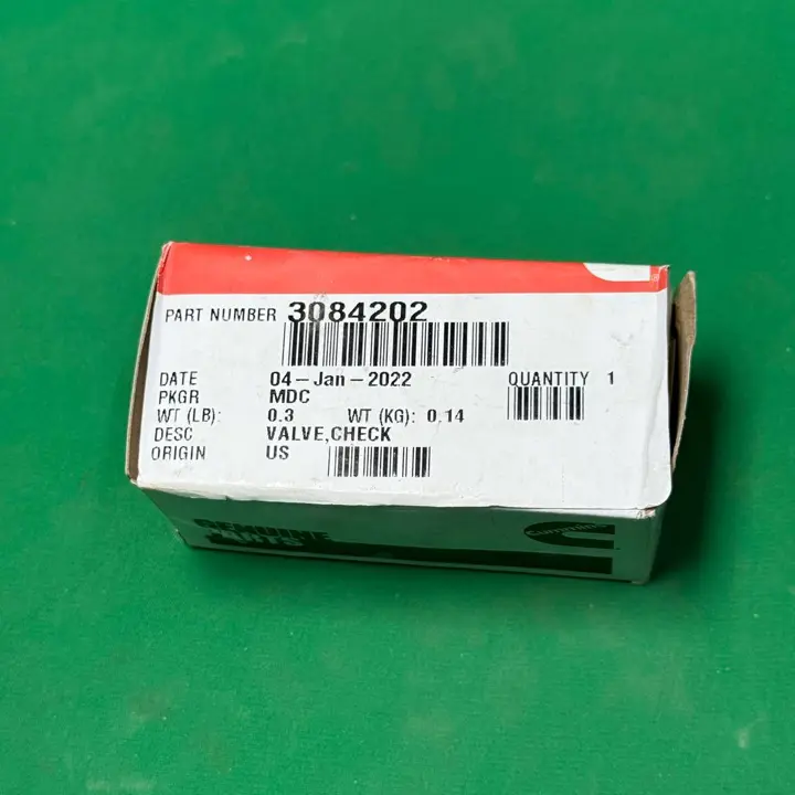 چک والو روغن موتور کامینز KTA19 QSX19