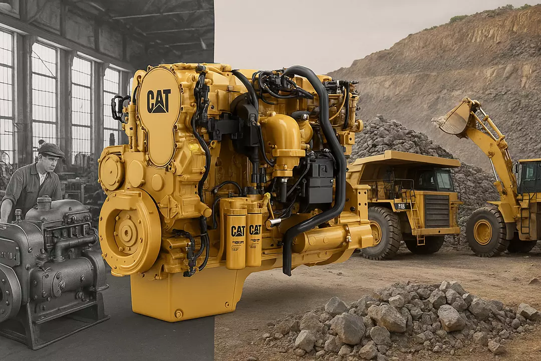 معرفی موتور کاترپیلار مدل C18