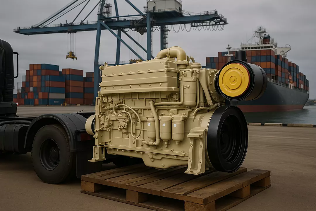 موتور Kta1150 برای صنایع حمل‌ و نقل سنگین و کشتی‌ رانی و راه سازی