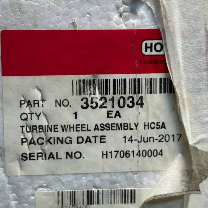 شافت پره توربوشارژ موتور کامینز KTA50