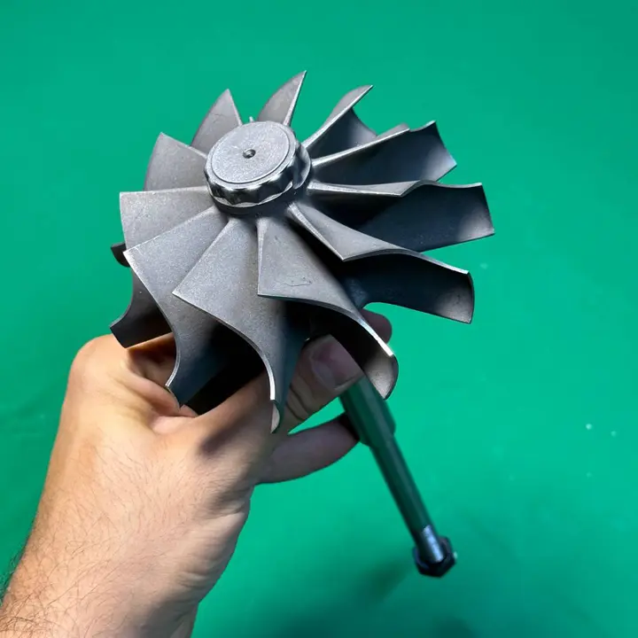 شافت پره توربوشارژ موتور کامینز KTA50