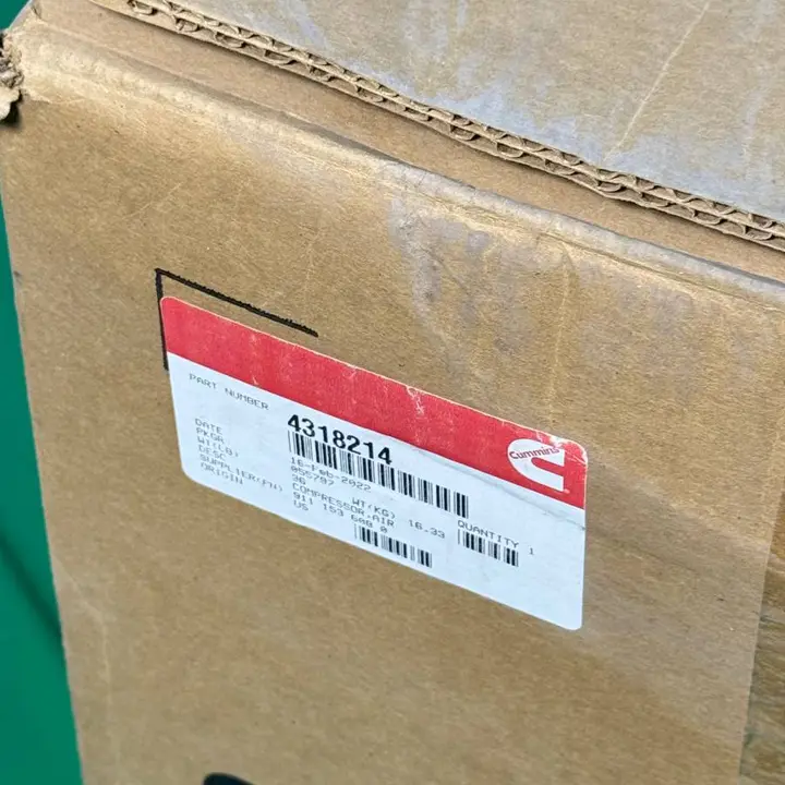 پمپ باد کامل موتور کامینز KTA38 QSM11