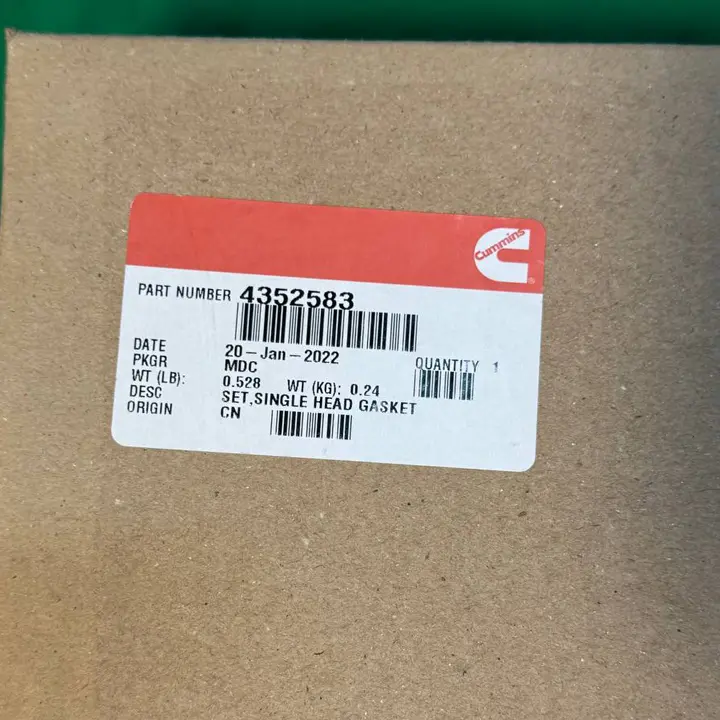 واشر سرسیلندر قسمت بالای موتور